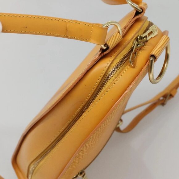 LOUIS VUITTON Epi Mabillon Backpack Yellow M52239 LV Auth ep10799 - Picture 7 of 16
